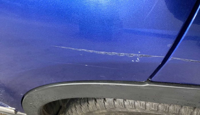 2021 Maruti Vitara Brezza LXI, Petrol, Manual, 34,762 km, Rear left door - Minor scratches
