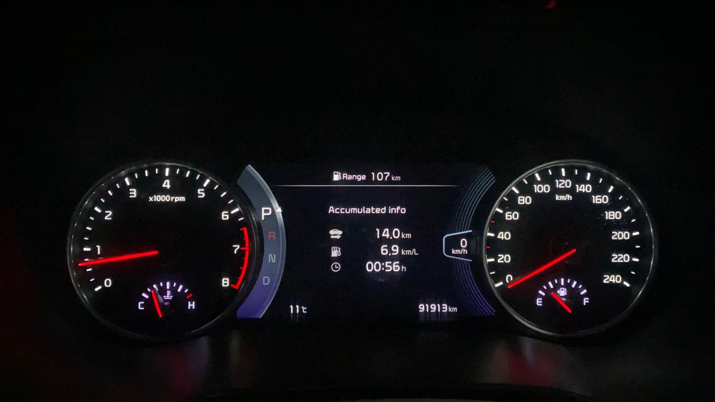2020 KIA SELTOS GTX PLUS DCT 1.4 PETROL, Petrol, Automatic, 91,899 km, Odometer Image