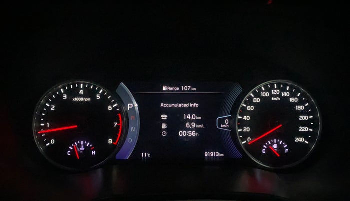 2020 KIA SELTOS GTX PLUS DCT 1.4 PETROL, Petrol, Automatic, 91,899 km, Odometer Image