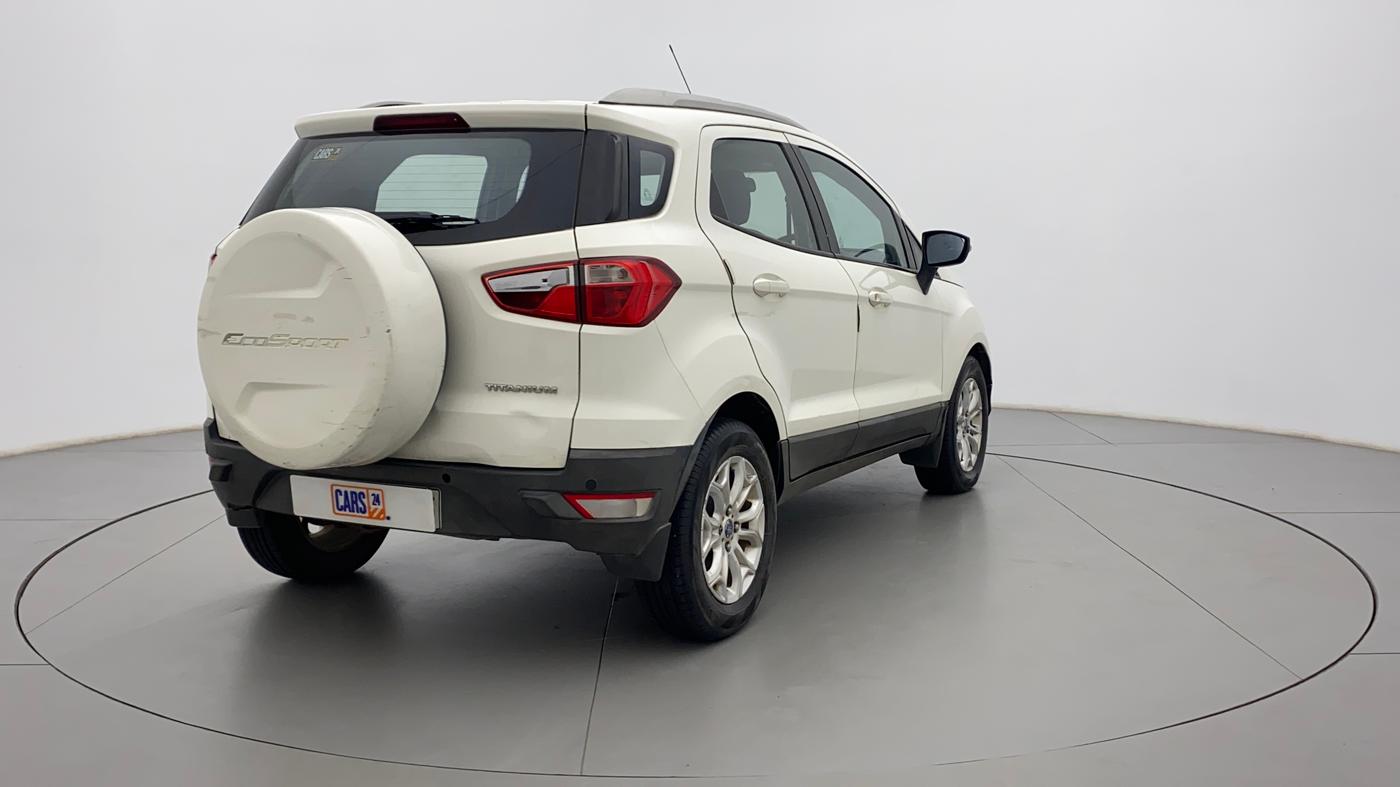 2015 Ford Ecosport TITANIUM 1.5L PETROL AT, Petrol, Automatic, 56,230 km, Right Back Diagonal
