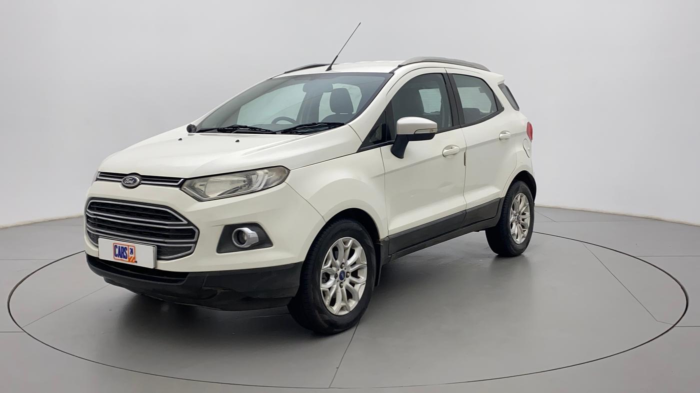 2015 Ford Ecosport TITANIUM 1.5L PETROL AT, Petrol, Automatic, 56,230 km, Left Front Diagonal