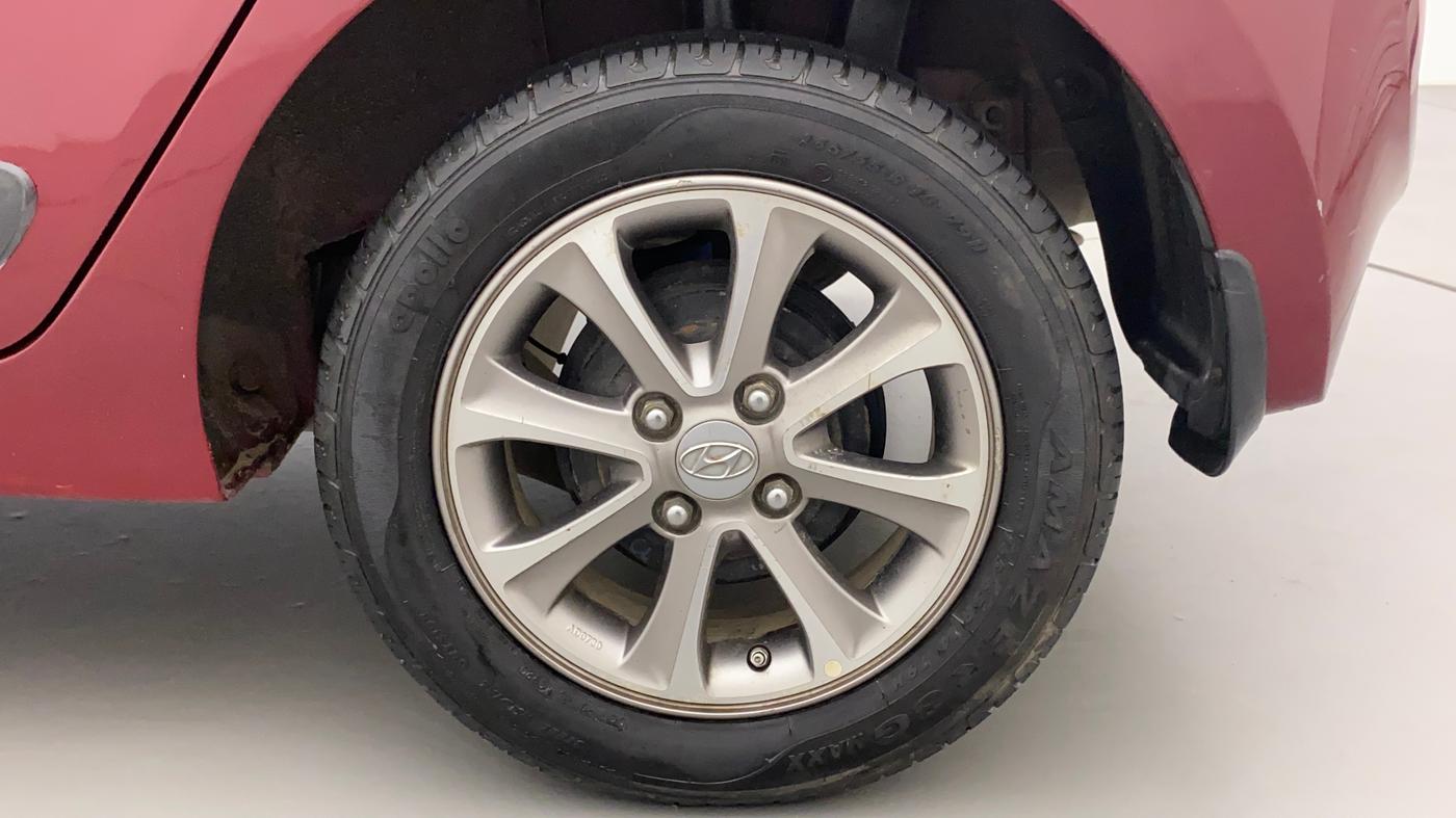 2016 Hyundai Grand i10 ASTA (O) AT 1.2 KAPPA VTVT, Petrol, Automatic, 86,254 km, Left Rear Wheel