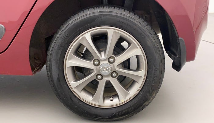 2016 Hyundai Grand i10 ASTA (O) AT 1.2 KAPPA VTVT, Petrol, Automatic, 86,254 km, Left Rear Wheel