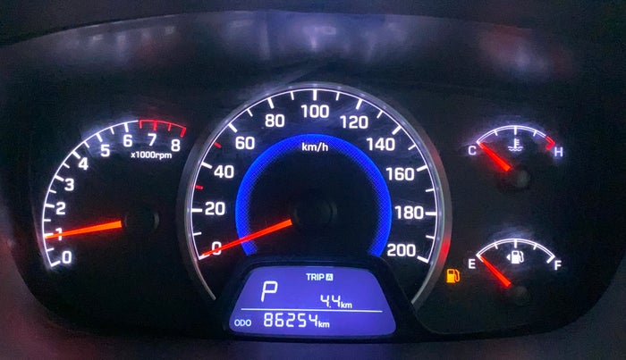 2016 Hyundai Grand i10 ASTA (O) AT 1.2 KAPPA VTVT, Petrol, Automatic, 86,254 km, Odometer Image
