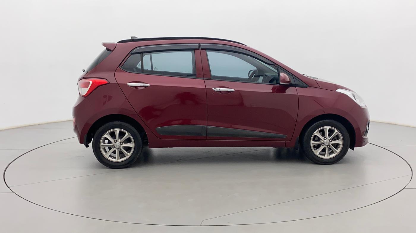 2016 Hyundai Grand i10 ASTA (O) AT 1.2 KAPPA VTVT, Petrol, Automatic, 86,254 km, Right Side View