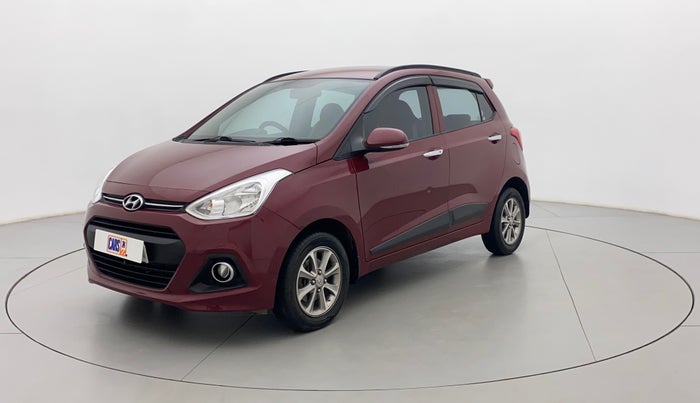 2016 Hyundai Grand i10 ASTA (O) AT 1.2 KAPPA VTVT, Petrol, Automatic, 86,254 km, Left Front Diagonal