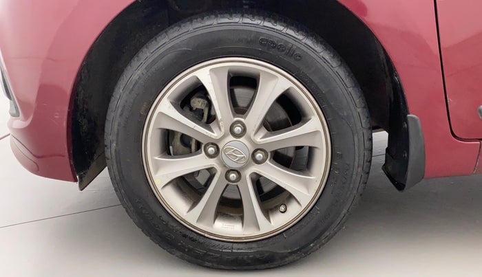 2016 Hyundai Grand i10 ASTA (O) AT 1.2 KAPPA VTVT, Petrol, Automatic, 86,254 km, Left Front Wheel