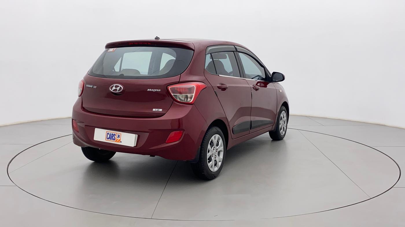 2016 Hyundai Grand i10 MAGNA 1.2 KAPPA VTVT, Petrol, Manual, 63,794 km, Right Back Diagonal