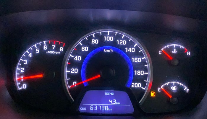 2016 Hyundai Grand i10 MAGNA 1.2 KAPPA VTVT, Petrol, Manual, 63,794 km, Odometer Image