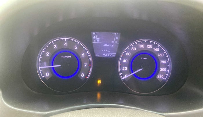 2015 Hyundai Verna FLUIDIC 4S 1.6 VTVT S(O), Petrol, Manual, 79,281 km, Odometer Image