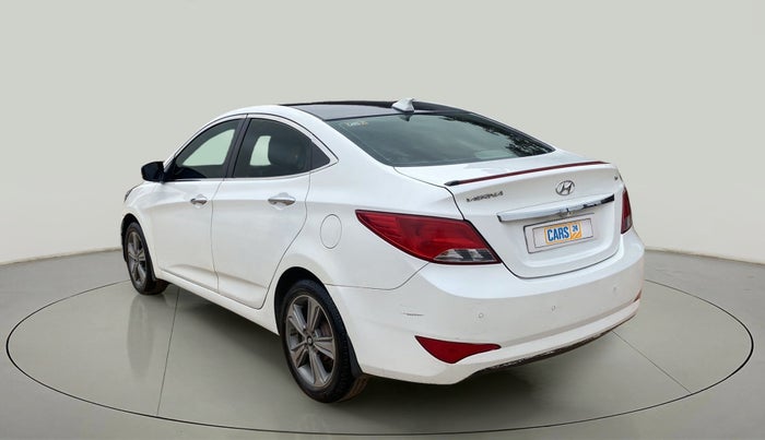 2015 Hyundai Verna FLUIDIC 4S 1.6 VTVT S(O), Petrol, Manual, 79,281 km, Left Back Diagonal