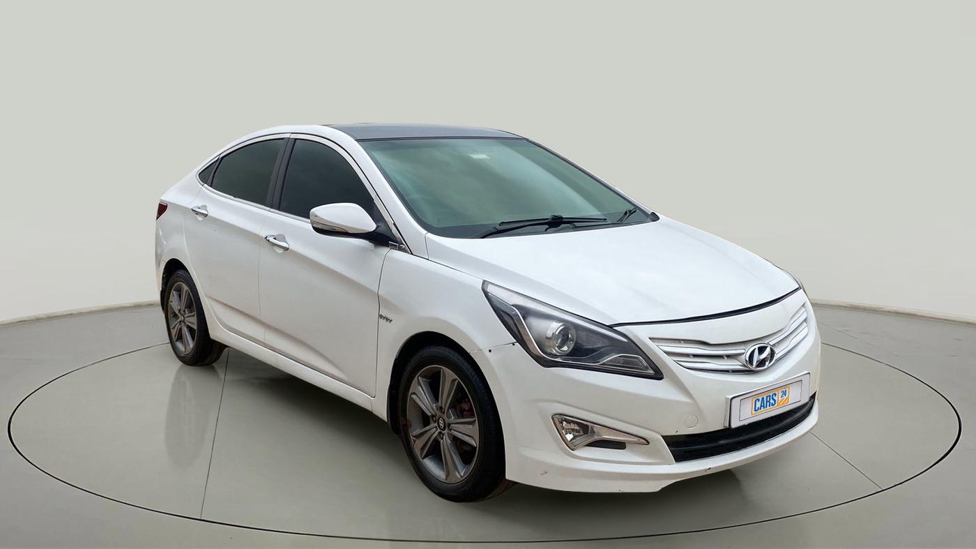 2015 Hyundai Verna FLUIDIC 4S 1.6 VTVT S(O), Petrol, Manual, 79,281 km, SRP