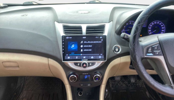 2015 Hyundai Verna FLUIDIC 4S 1.6 VTVT S(O), Petrol, Manual, 79,281 km, Air Conditioner