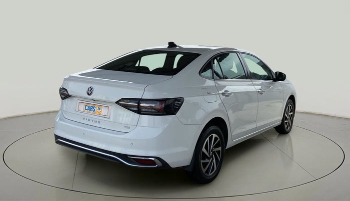 2022 Volkswagen VIRTUS TOPLINE TSI 1.0 AT, Petrol, Automatic, 14,829 km, Right Back Diagonal