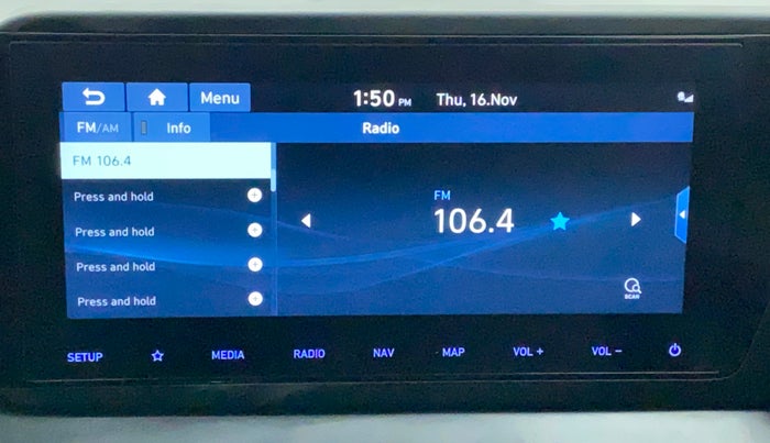 2020 Hyundai NEW I20 ASTA (O) 1.0 TURBO GDI DCT, Petrol, Automatic, 33,172 km, Infotainment System