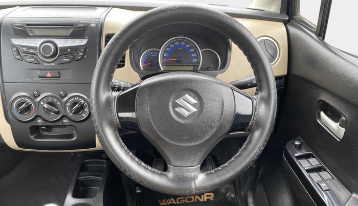 2018 Maruti Wagon R 1.0 VXI, Petrol, Manual, 5,681 km, Steering Wheel Close Up