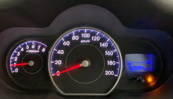 2012 Hyundai i10 MAGNA 1.2, Petrol, Manual, 52,736 km, Odometer Image
