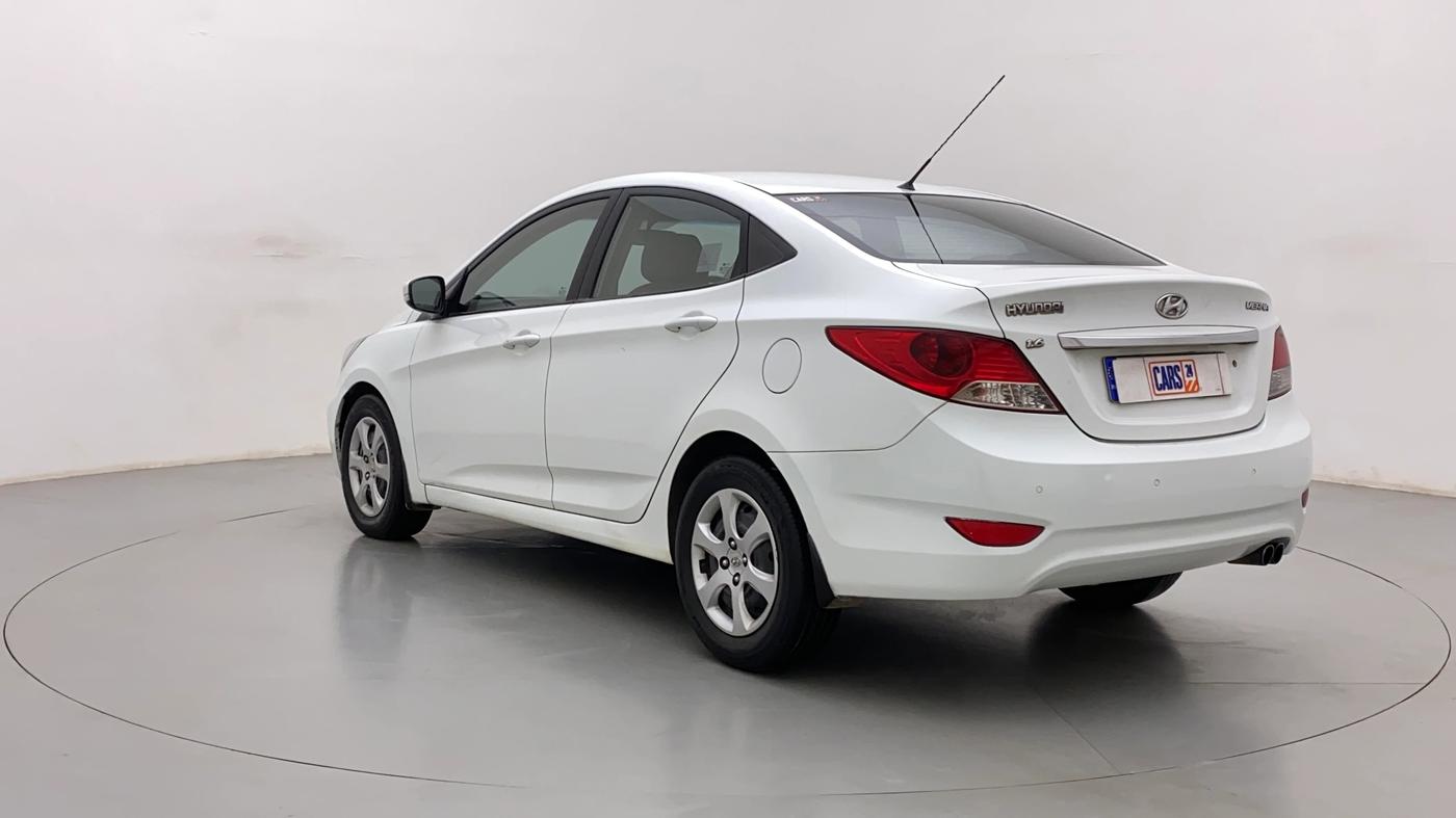 2011 Hyundai Verna FLUIDIC 1.6 CRDI EX, Diesel, Manual, 1,32,879 km, Left Back Diagonal