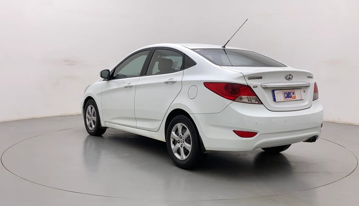 2011 Hyundai Verna FLUIDIC 1.6 CRDI EX, Diesel, Manual, 1,32,879 km, Left Back Diagonal