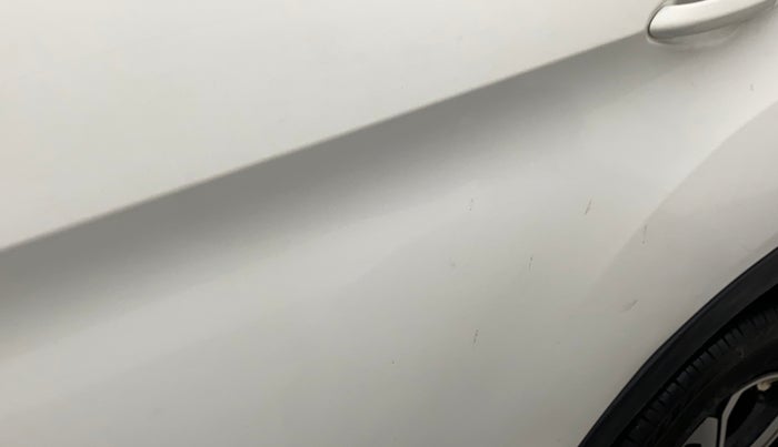 2022 Tata NEXON XZ PLUS PETROL SUNROOF, Petrol, Manual, 12,133 km, Rear left door - Minor scratches