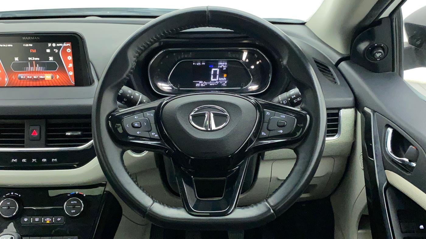2022 Tata NEXON XZ PLUS PETROL SUNROOF, Petrol, Manual, 12,133 km, Steering Wheel Close Up