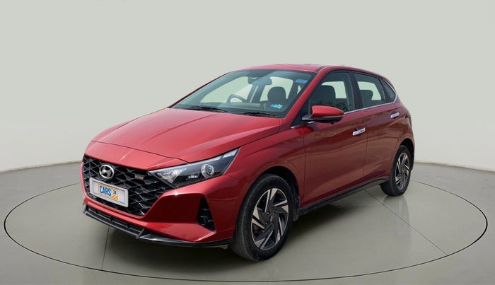 2022 Hyundai NEW I20 ASTA (O) 1.0 TURBO GDI DCT, Petrol, Automatic, 10,566 km, Left Front Diagonal