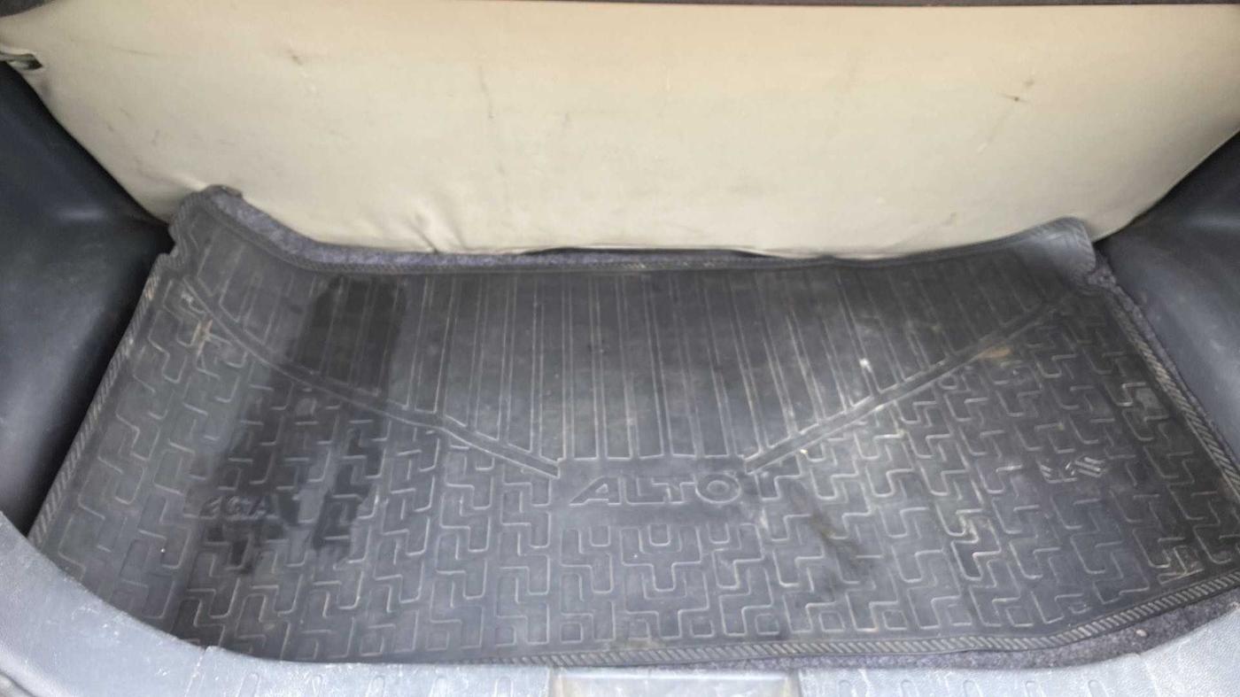 2015 Maruti Alto K10 VXI, Petrol, Manual, 31,316 km, Boot Inside