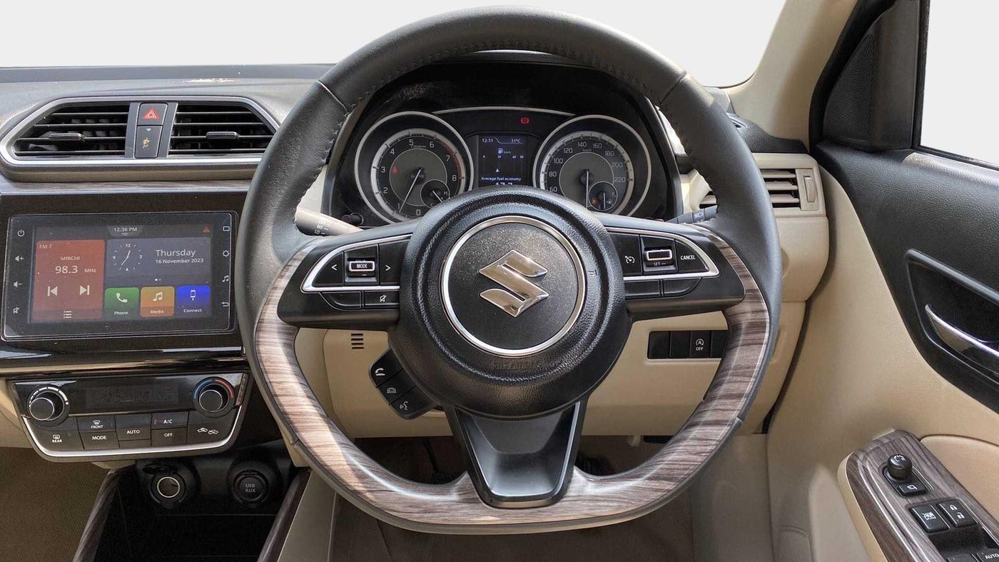 2022 Maruti Dzire ZXI Plus, Petrol, Manual, 14,111 km, Steering Wheel Close Up