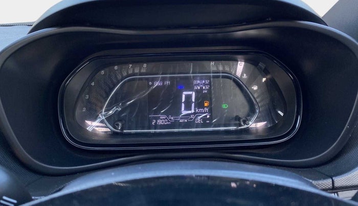 2022 Tata NEXON XZ PLUS (O) PETROL DARK EDITION, Petrol, Manual, 21,896 km, Odometer Image