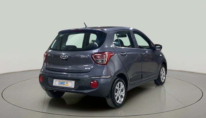 2017 Hyundai Grand i10 SPORTZ 1.2 KAPPA VTVT, Petrol, Manual, 46,273 km, Right Back Diagonal