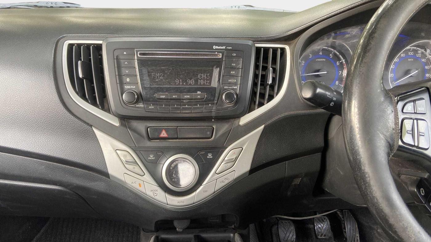 2017 Maruti Baleno DELTA PETROL 1.2, Petrol, Manual, 73,164 km, Air Conditioner