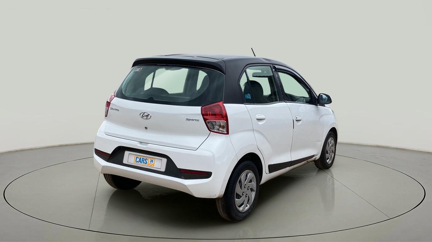 2018 Hyundai NEW SANTRO SPORTZ MT, Petrol, Manual, 82,069 km, Right Back Diagonal
