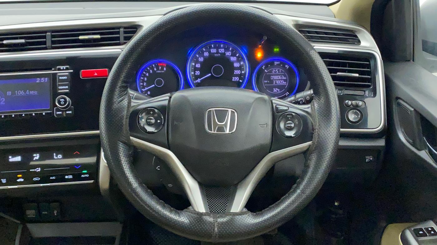 2015 Honda City 1.5L I-VTEC VX, Petrol, Manual, 98,063 km, Steering Wheel Close Up