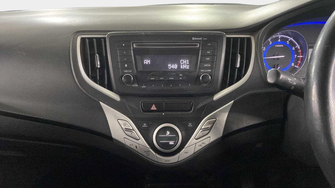 2017 Maruti Baleno DELTA PETROL 1.2, Petrol, Manual, 53,916 km, Air Conditioner