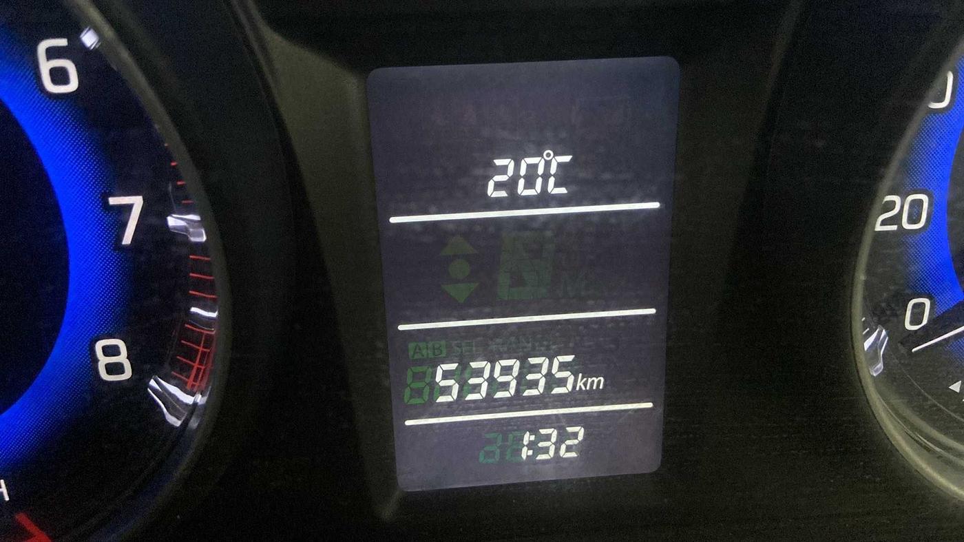 2017 Maruti Baleno DELTA PETROL 1.2, Petrol, Manual, 53,916 km, Odometer Image