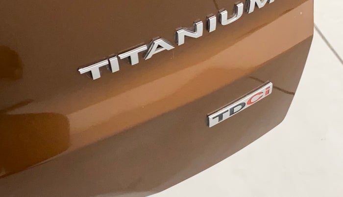 2019 Ford Ecosport TITANIUM + 1.5L DIESEL, Diesel, Manual, 49,091 km, Dicky (Boot door) - Minor scratches
