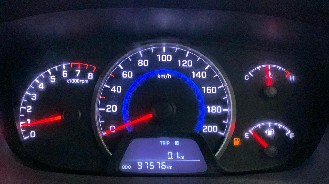 2014 Hyundai Grand i10 MAGNA 1.2 KAPPA VTVT, Petrol, Manual, 97,626 km, Odometer Image