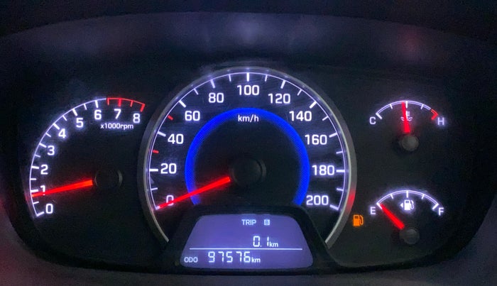 2014 Hyundai Grand i10 MAGNA 1.2 KAPPA VTVT, Petrol, Manual, 97,626 km, Odometer Image