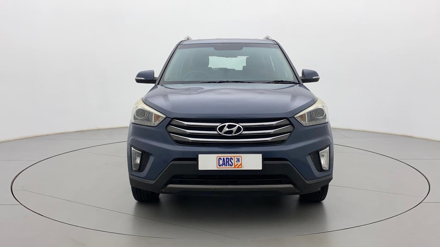 2016 Hyundai Creta SX PLUS 1.6 PETROL, Petrol, Manual, 75,458 km, Front