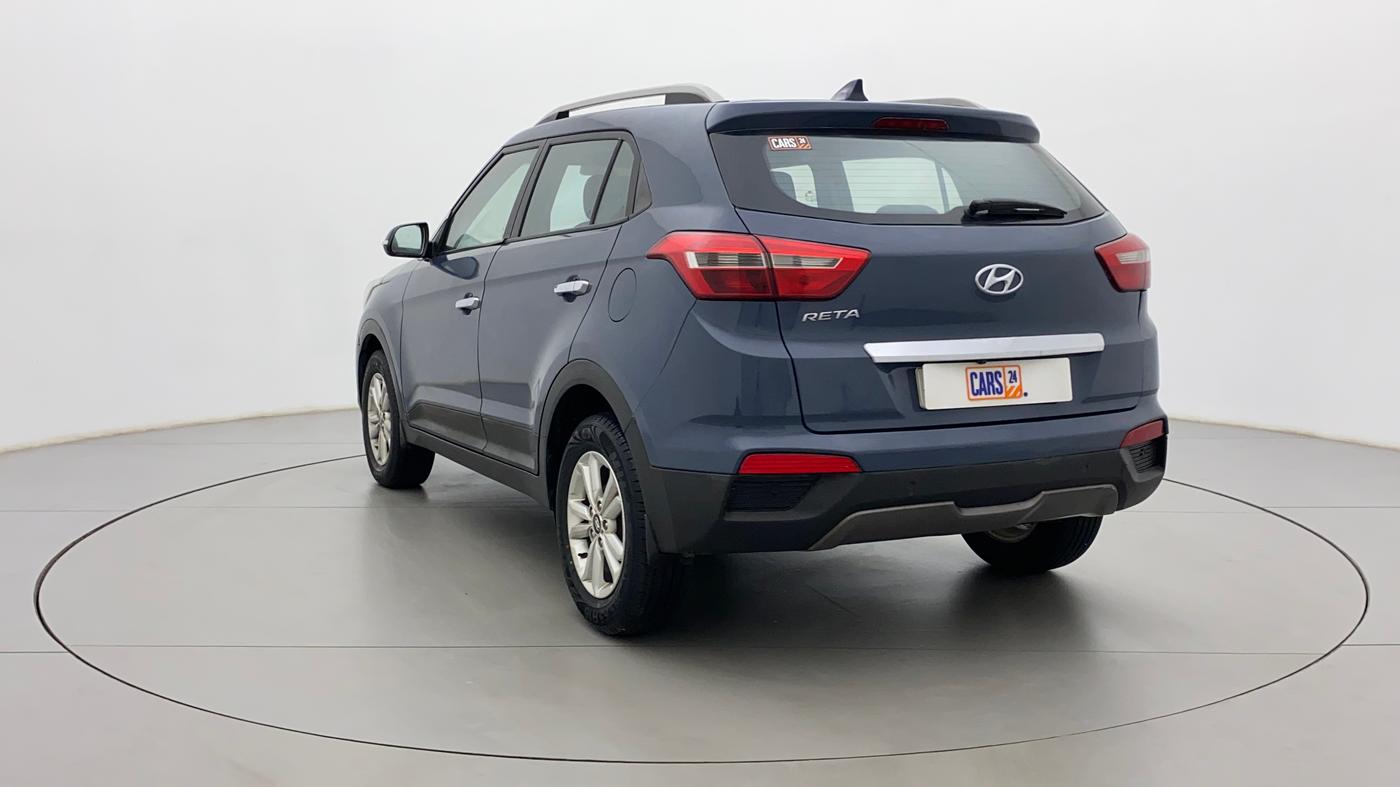 2016 Hyundai Creta SX PLUS 1.6 PETROL, Petrol, Manual, 75,458 km, Left Back Diagonal