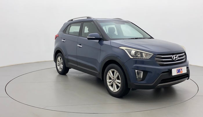 2016 Hyundai Creta SX PLUS 1.6 PETROL, Petrol, Manual, 75,458 km, Right Front Diagonal