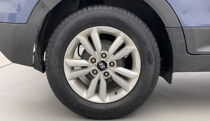 2016 Hyundai Creta SX PLUS 1.6 PETROL, Petrol, Manual, 75,458 km, Right Rear Wheel