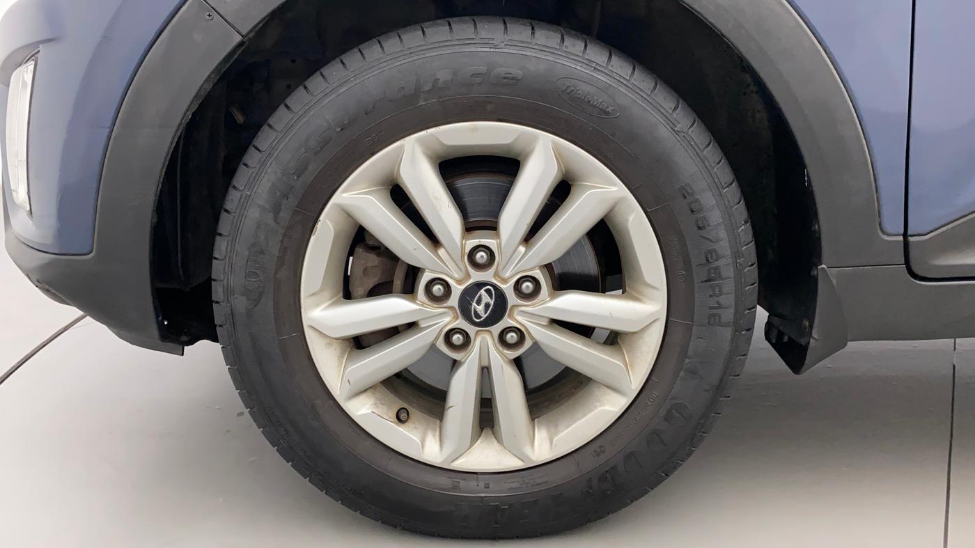 2016 Hyundai Creta SX PLUS 1.6 PETROL, Petrol, Manual, 75,458 km, Left Front Wheel