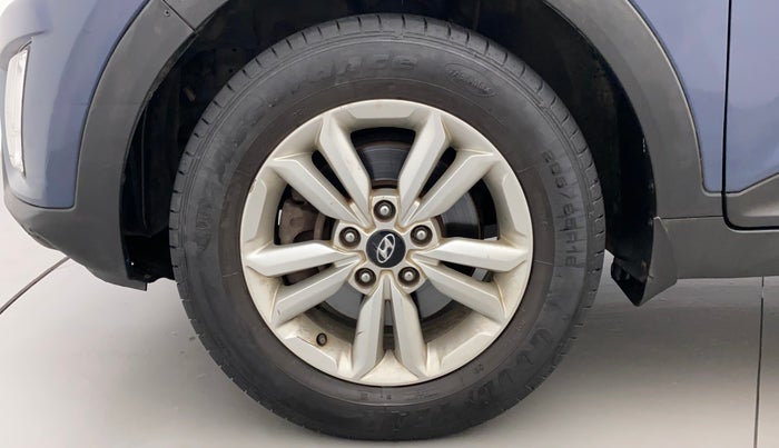 2016 Hyundai Creta SX PLUS 1.6 PETROL, Petrol, Manual, 75,458 km, Left Front Wheel