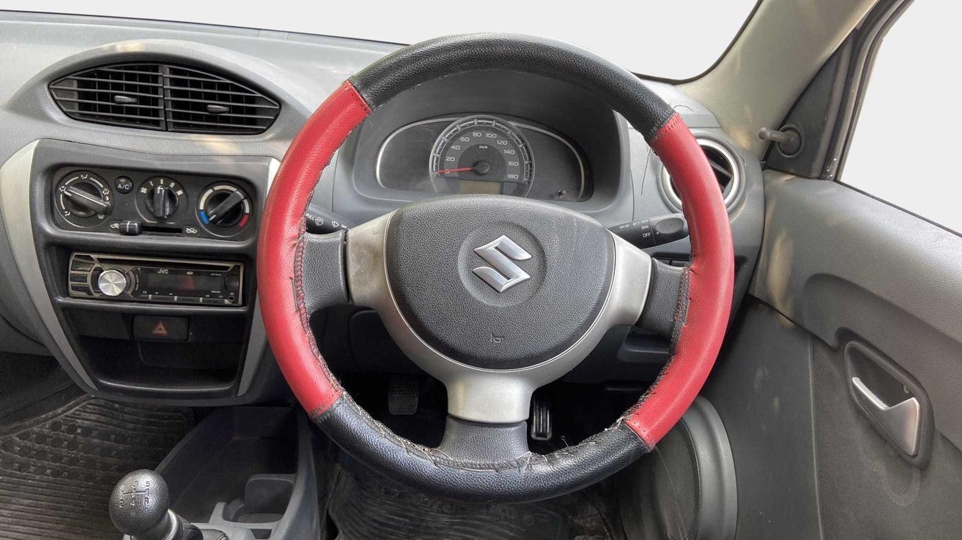 2012 Maruti Alto 800 LXI, Petrol, Manual, 28,943 km, Steering Wheel Close Up