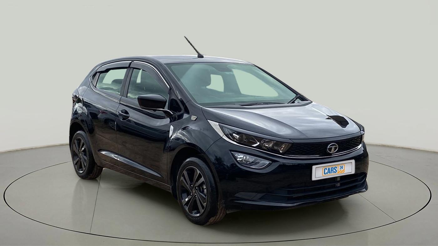 2022 Tata ALTROZ XZ PLUS PETROL DARK EDITION, Petrol, Manual, 7,566 km, Right Front Diagonal