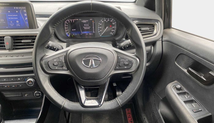 2022 Tata ALTROZ XZ PLUS PETROL DARK EDITION, Petrol, Manual, 7,566 km, Steering Wheel Close Up