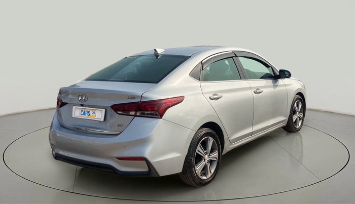 2018 Hyundai Verna 1.6 CRDI SX + AT, Diesel, Automatic, 99,492 km, Right Back Diagonal