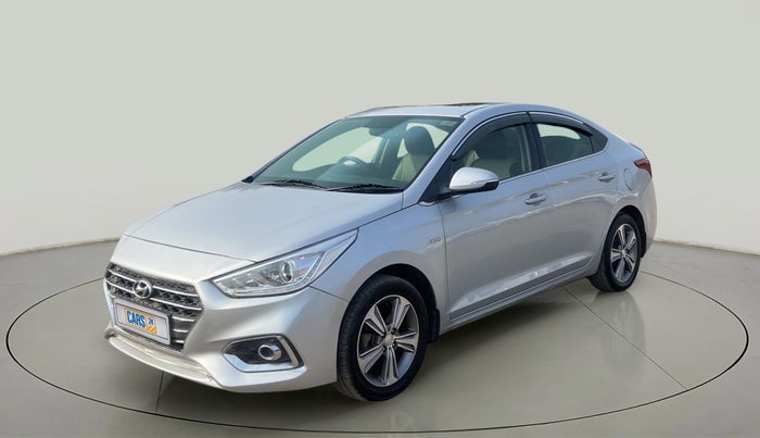 2018 Hyundai Verna 1.6 CRDI SX + AT, Diesel, Automatic, 99,492 km, Left Front Diagonal