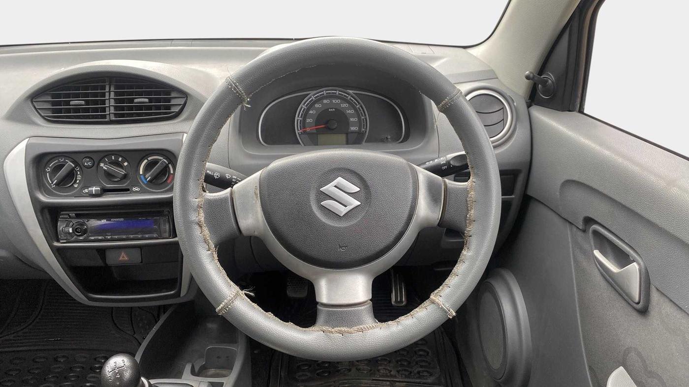 2013 Maruti Alto 800 LXI, Petrol, Manual, 41,824 km, Steering Wheel Close Up